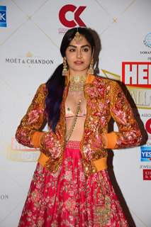 Adah Sharma at the Hello Hall of fame awards!