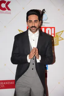 Ayushmann Khurrana at the Hello Hall of fame awards!