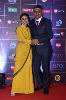 Rasika Duggal and Gajraj Rao at REEL Awards!