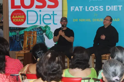 Aamir Khan snapped at a Book Launch