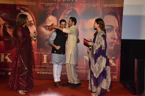 Celebrities snapped at 'Kalank' Trailer launch!