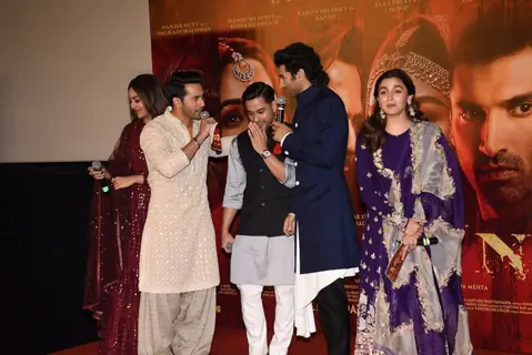 Celebrities snapped at 'Kalank' Trailer launch!