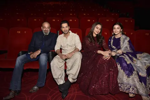 Celebrities snapped at 'Kalank' Trailer launch!
