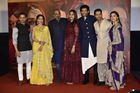 Celebrities snapped at 'Kalank' Trailer launch!
