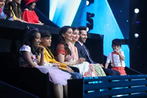 The cast of Kalank at the promotions of the upcoming film!