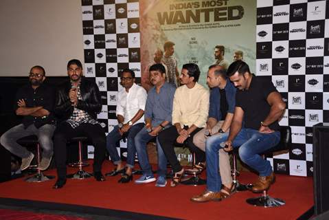 Arjun Kapoor at the trailer launch of India's Most Wanted