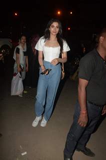 Khushi Kapoor spotted at Bandra