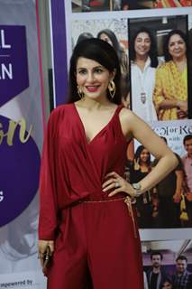 Roop Durgapal snapped at the launch of Reel or Real season 3