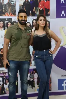 Preeti Jhangiani and Parvin Dabas snapped at the launch of Reel or Real season 3