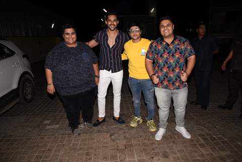 Abhishek Bajaj clicked with the gang