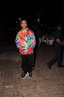 Karan Johar at the special screening