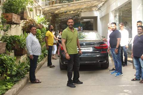 Ajay Devgn snapped at the special screening of De De Pyar De