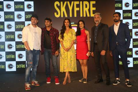 Celebrities at the Press Conference of Zee5's Skyfire