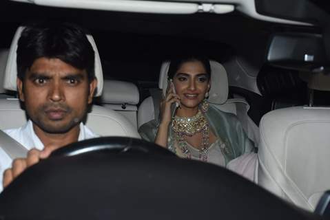 Sonam kapoor spotted around the town