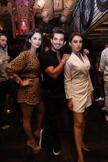 China with Arjun Bijlan, Surbhi Jyoti snapped at Anita Hassanandani and Pearl Puri's song launch