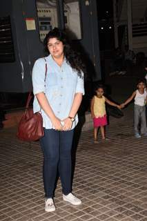 Anushala Kapoor spotted at special screening of India's Most Wanted