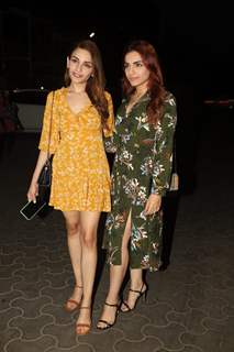 Bollywood celebrities at the special screening of De De Pyar De