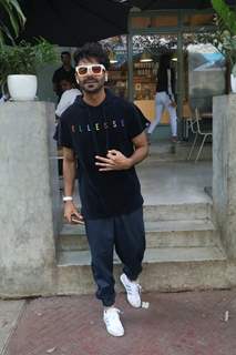 Aparshakti Khurana snapped around the town