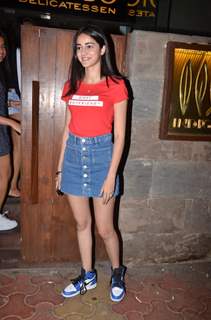 Ananya Pandey snapped around the town