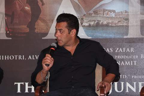 Salman Khan snapped at Bharat song launch 