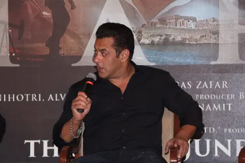 Salman Khan snapped at Bharat song launch 