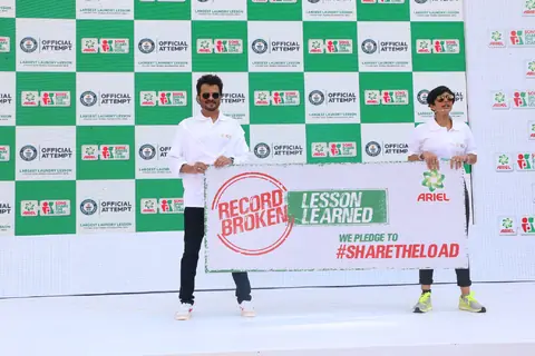 Record broken- lesson learned- 400 sons pledged to share the load