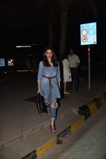 Aditi Rao Hydari snapped at BKC 