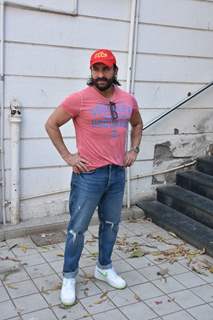 Saif Ali Khan poses for a picture