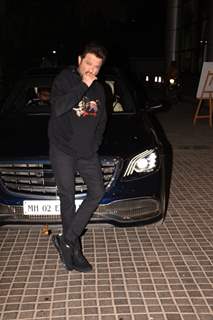 Anil Kapoor snapped at special screening of India's Most Wanted.