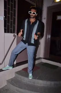 Ranveer Singh spotted around the town!
