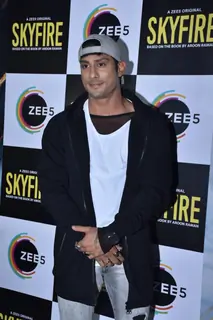 Prateik Babbar at the screening of the upcoming series!