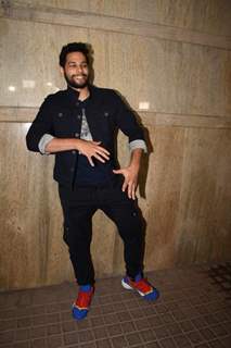 Siddhant Chaturvedi at the screening of India's Most Wanted