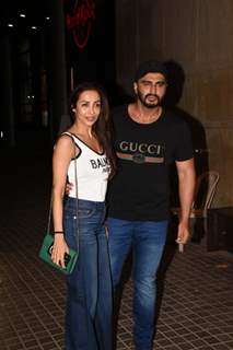 Malaika Arora and Arjun Kapoor snapped at the special screening of India's Most Wanted