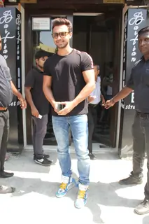 Aayush Sharma snapped around the town!