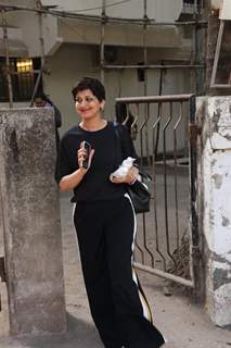 Sonali Bendre snapped around the town!