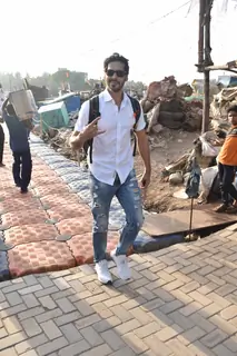 Dino Morea snapped around the town
