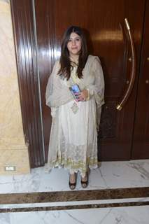 Ekta Kapoor at Shakeel Saifi's Iftar party 