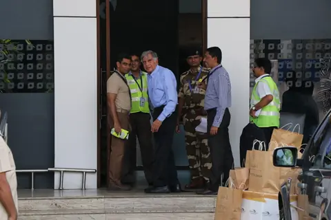 Ratan Tata spotted at the Airport