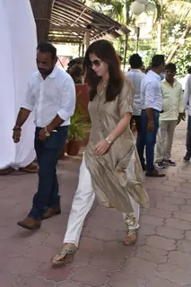 Urmila Matondkar at Veeru Devgan prayer meet