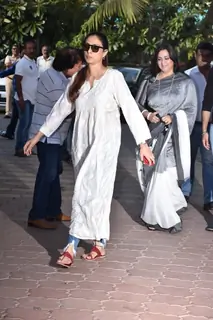 Tabassum Fatima Hashmi at Veeru Devgan prayer meet 