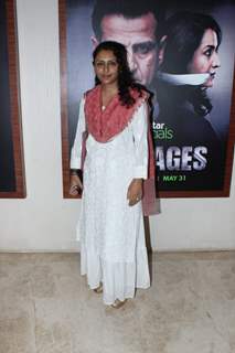  Suchita Pillai snapped at the screening of upcoming show Hostage