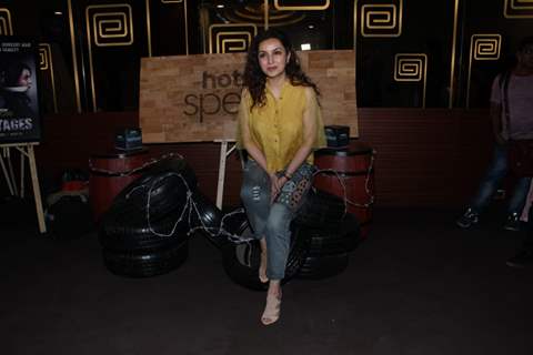 Tisca Chopra snapped at the screening of upcoming show Hostage