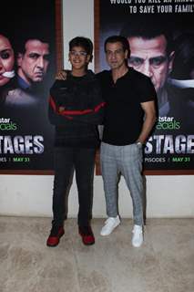 Ronit Roy snapped at the screening of upcoming show Hostage