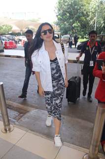 Aditi Rao Hydari snapped at the Airport