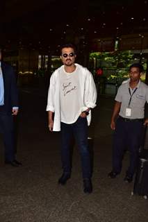 Anil Kapoor snapped at the Airport