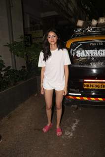 Ananya Pandey spotted around the town 