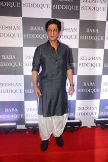 Shah Rukh Khan papped at Baba Siddique's Iftar Party