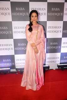 Nushrat Bharucha papped at Baba Siddique's Iftar Party
