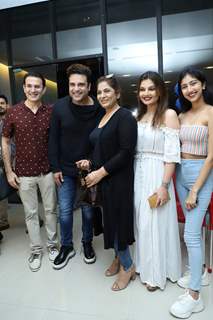 Krushna Abhishek snapped with Parmeet Sethi, Archana Puran Singh and Deepshikha Nagpal at Rayaan and Krishaang's birthday bash