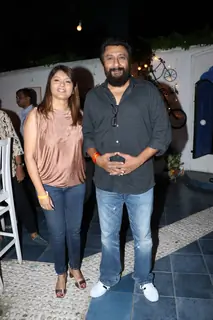 Pallavi Joshi and Vivek Agnihotri snapped at the success bash of Tashkent Files